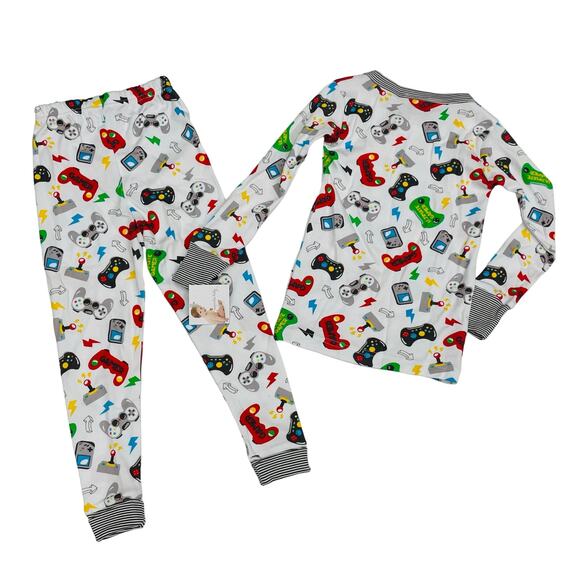 NWT Magnolia Baby 3T Gamer Long Pajamas - Picture 2 of 4